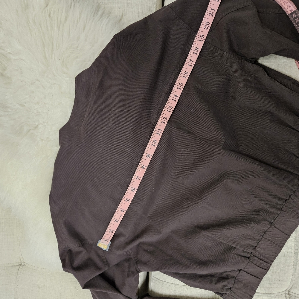 Soft Twill Stand Collar Jacket - Picture 9 of 14